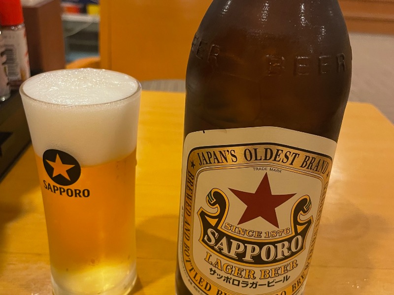 赤星瓶ビール大