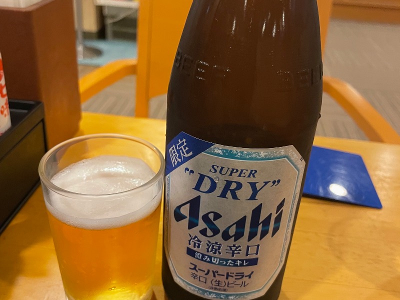 アサヒスーパードライ　中瓶