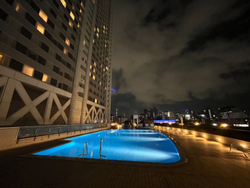 オジュウチャミスルさんの東京ドームホテル プールサイドサウナ Poonaのサ活写真