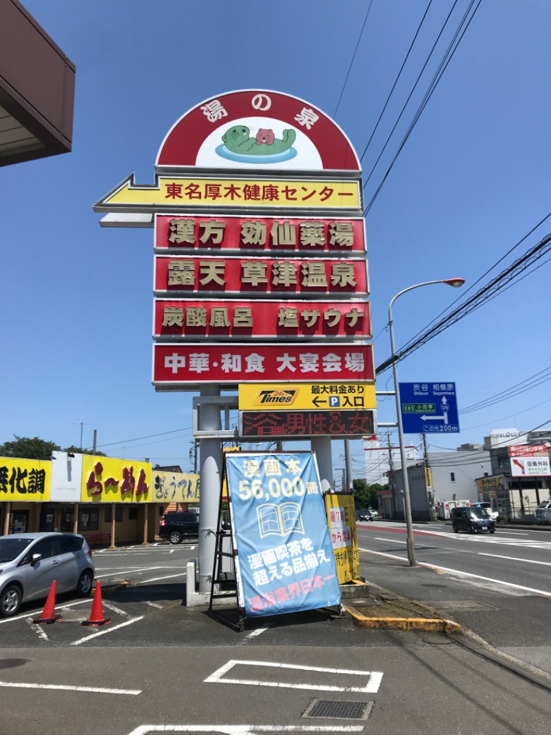 ナータソさんの湯の泉 東名厚木健康センターのサ活写真