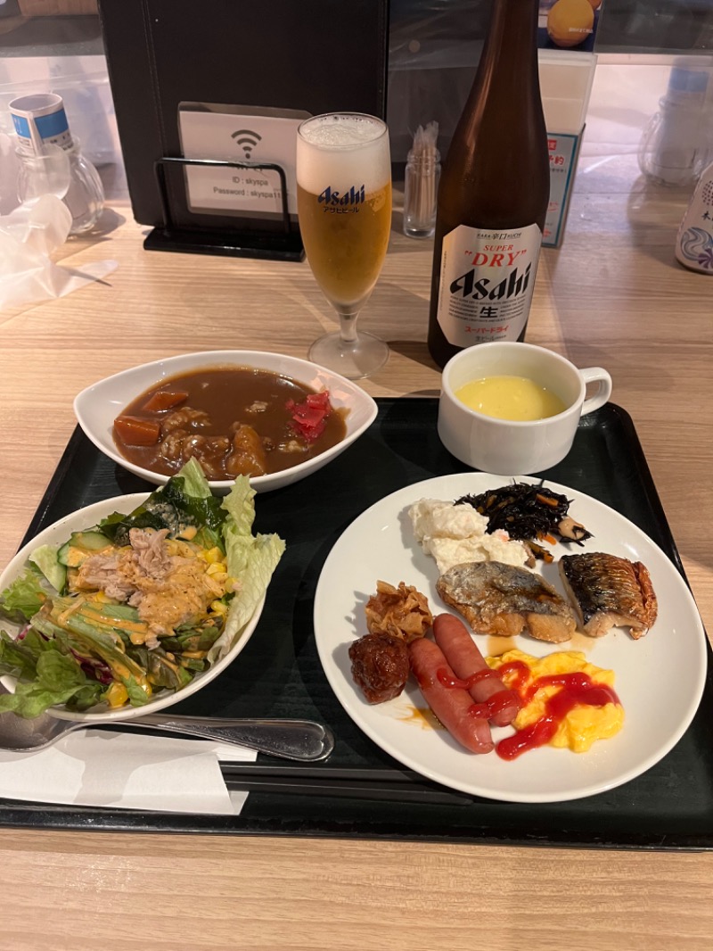 ひらろーさんのスカイスパYOKOHAMAのサ活写真