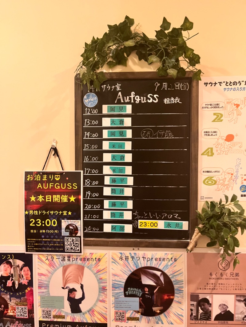 ひらろーさんのスカイスパYOKOHAMAのサ活写真