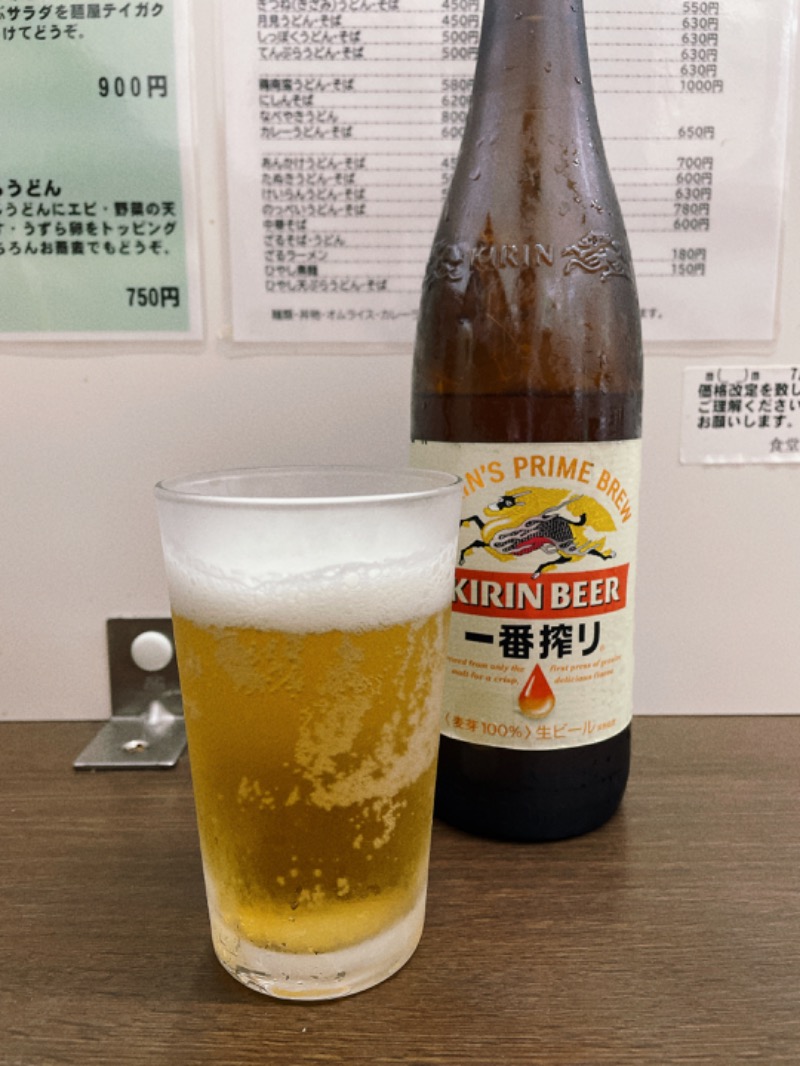 サウナの後のビール命さんの新シ湯のサ活写真