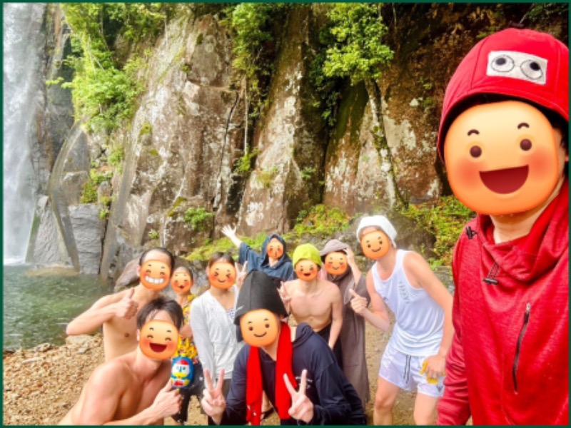 ちーにぃ@赤頭巾さんの飛雪の滝キャンプ場のサ活写真