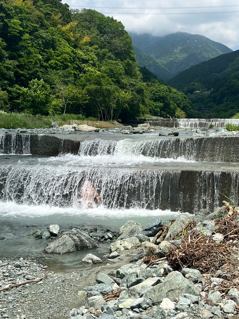 ｳﾗｹﾝさんの松田町寄 中津川河川敷のサ活写真