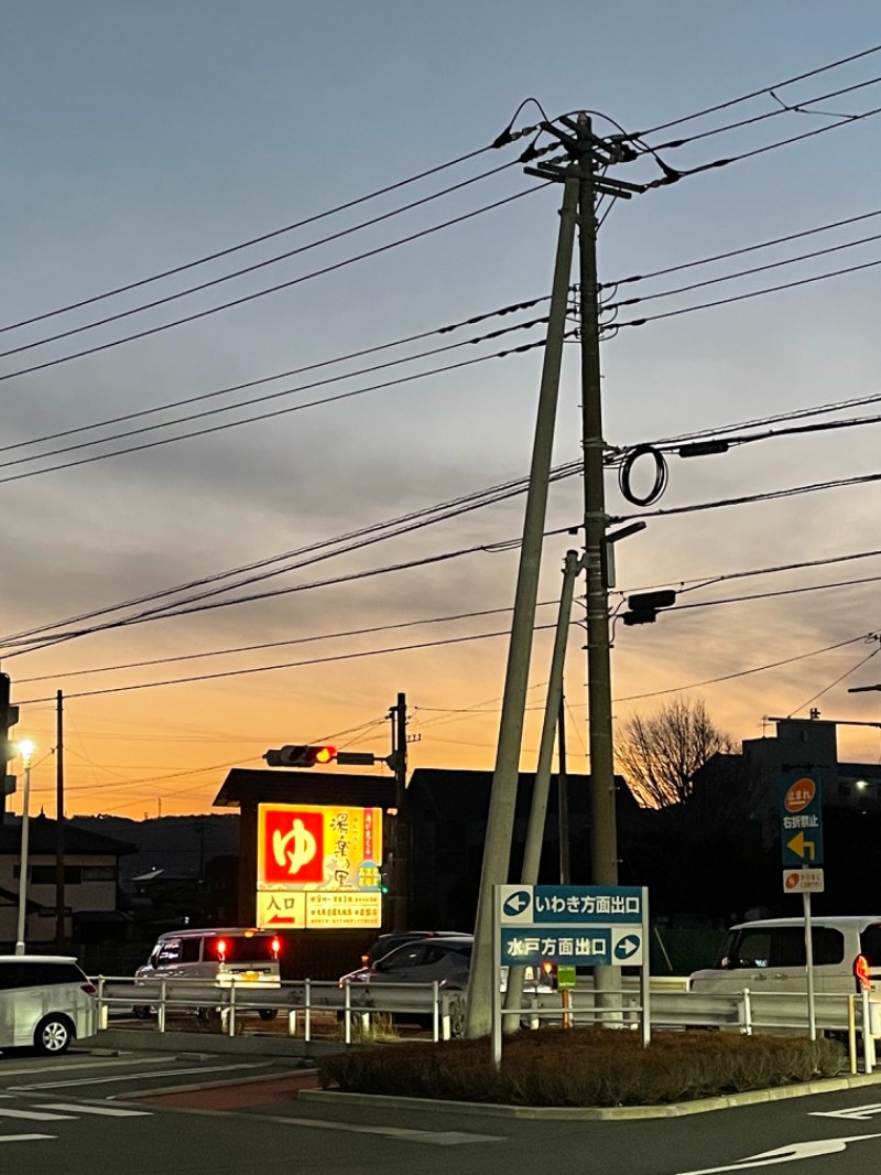 Yutaさんの湯楽の里 日立店のサ活写真