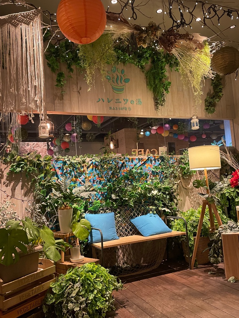 大浜佑介さんのおふろcafé ハレニワの湯のサ活写真