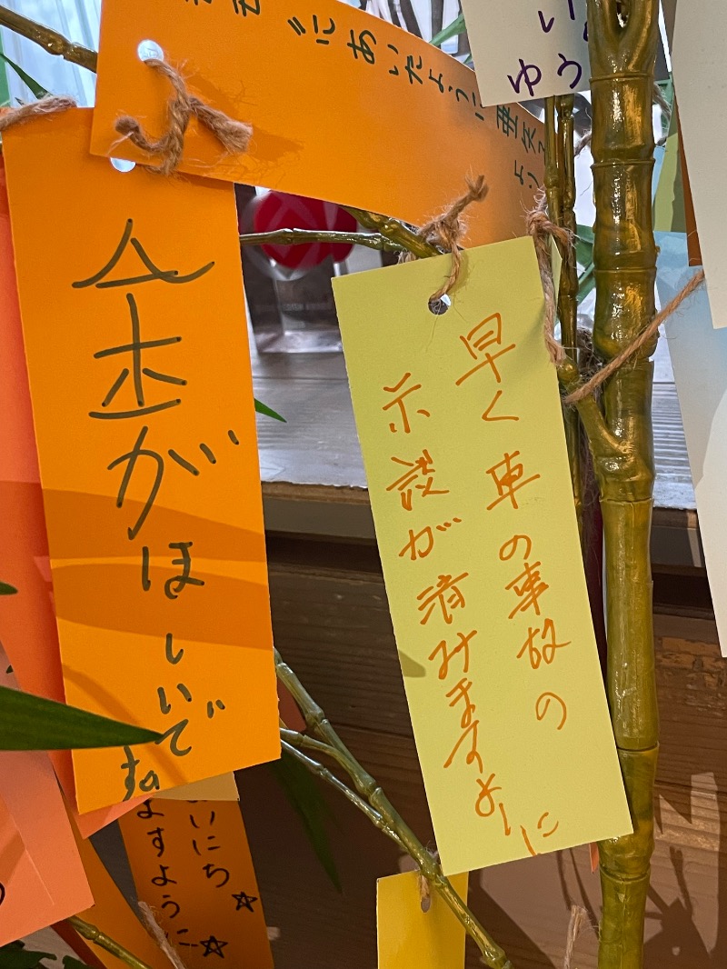 大浜佑介さんのおふろcafé ハレニワの湯のサ活写真