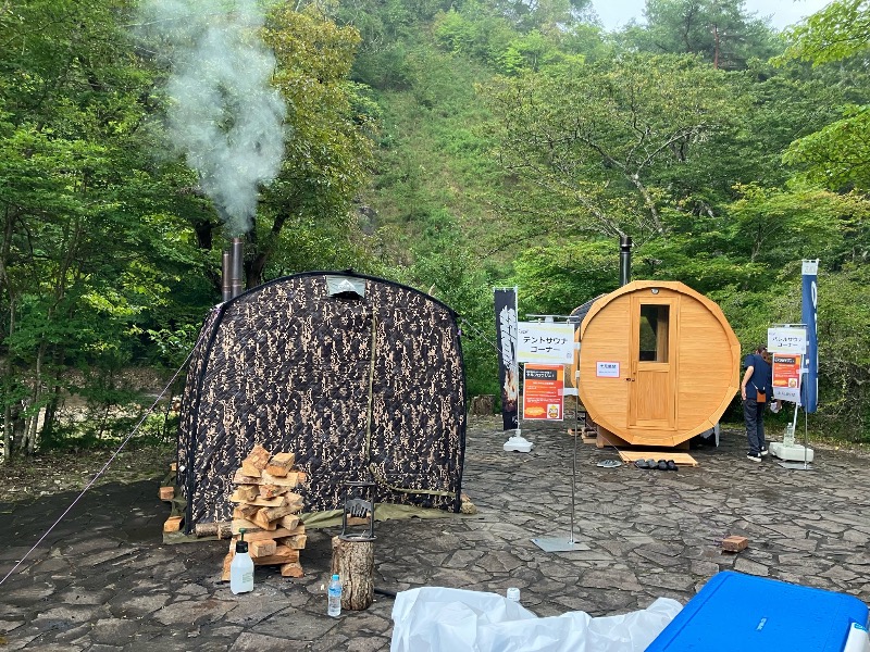 くまっく(若)さんの棚倉町 山本キャンプ場のサ活写真