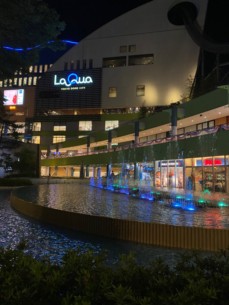 あんこもちさんの東京ドーム天然温泉 Spa LaQua(スパ ラクーア)のサ活写真