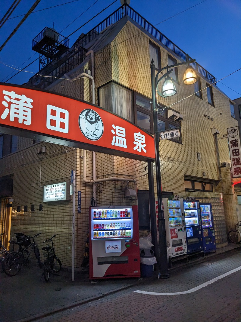 ごとうのおっさんさんの蒲田温泉のサ活写真