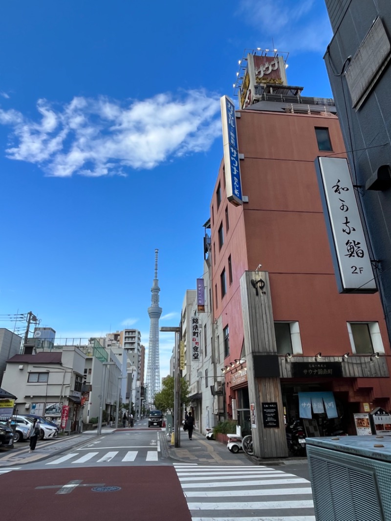 サウナおばさんさんのサウナ錦糸町 (カプセルイン錦糸町)のサ活写真