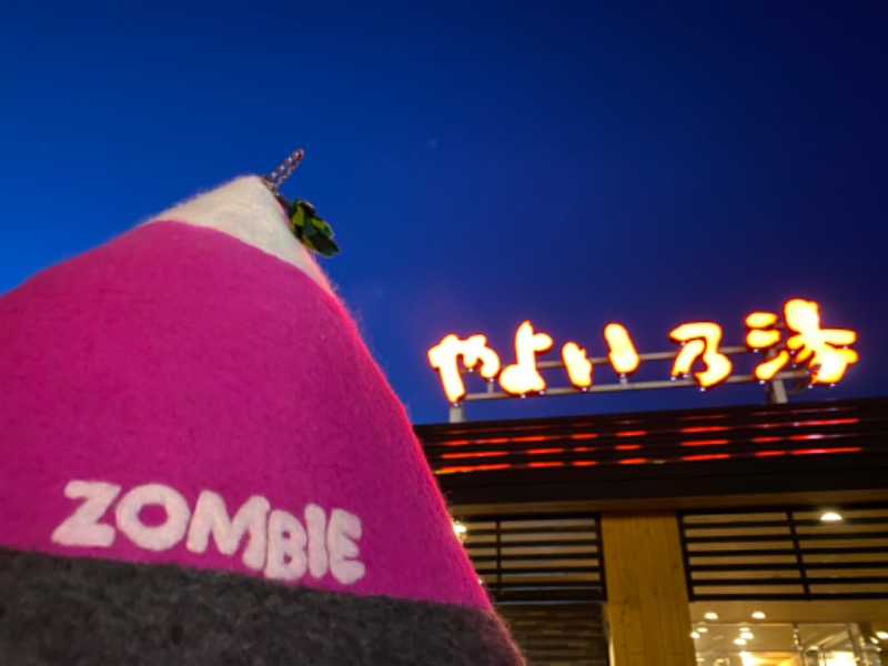 週末サウナーfeat.zombieさんの天然温泉やよい乃湯のサ活写真