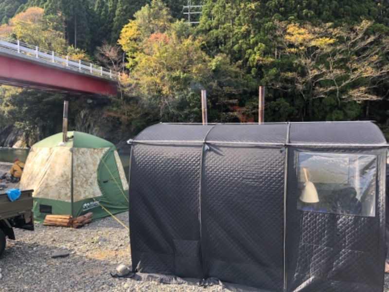 サウじさんの桑野橋河川公園(朽木キャンプ場)のサ活写真