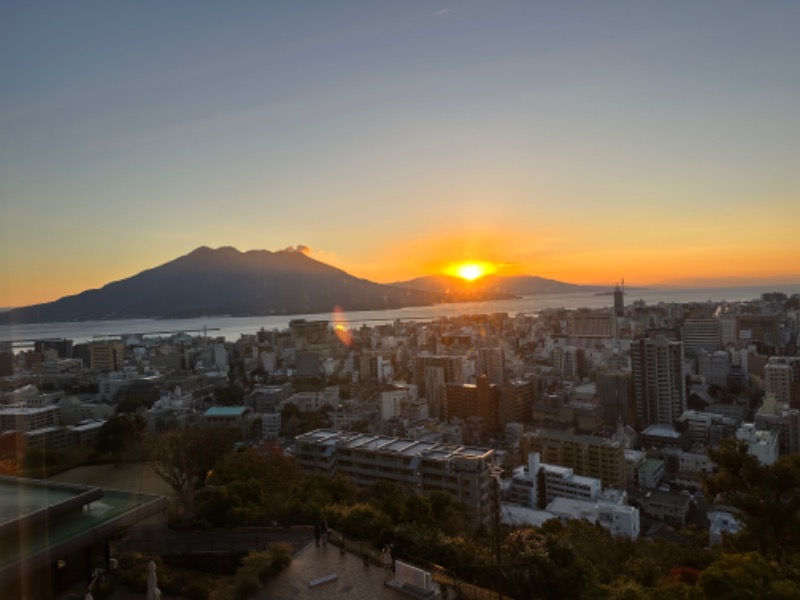 シースー前は100%サウナーさんの城山ホテル鹿児島 さつま乃湯のサ活写真