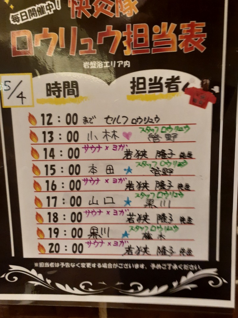 hayaminさんの天然温泉 平和島のサ活写真