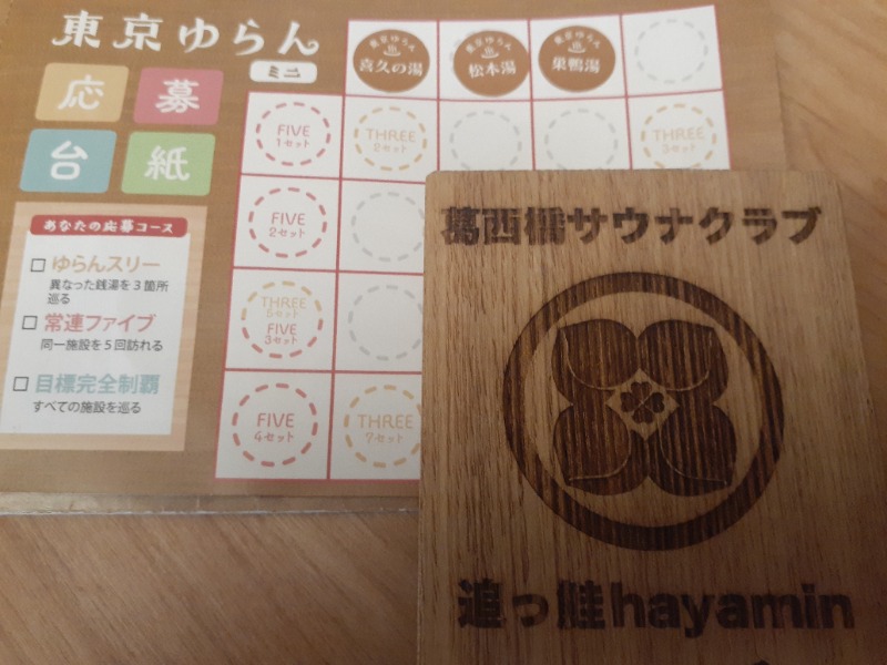 hayaminさんの巣鴨湯のサ活写真