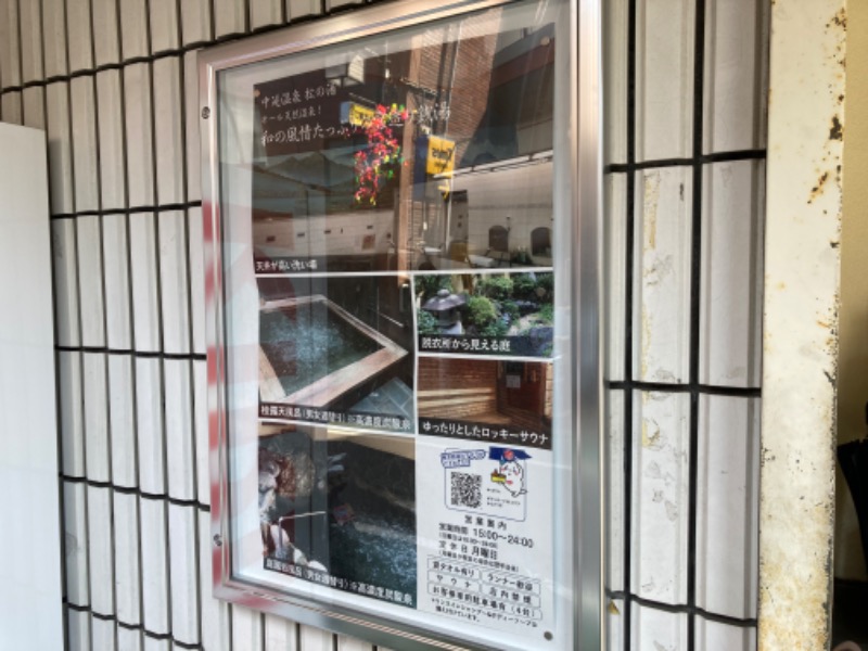 ヨネ（ヨネロッキー）さんの中延温泉 松の湯のサ活写真