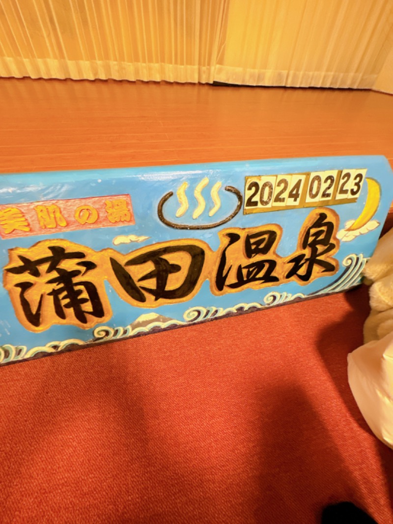 WATARU13℃さんの蒲田温泉のサ活写真