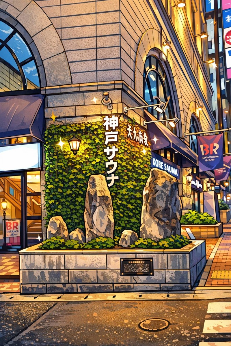 ボウズさんの神戸サウナ&スパのサ活写真