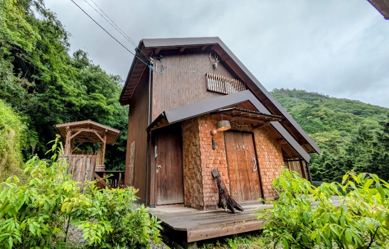 ボウズさんの山ノサウナ 廃校を貸切でのサ活写真