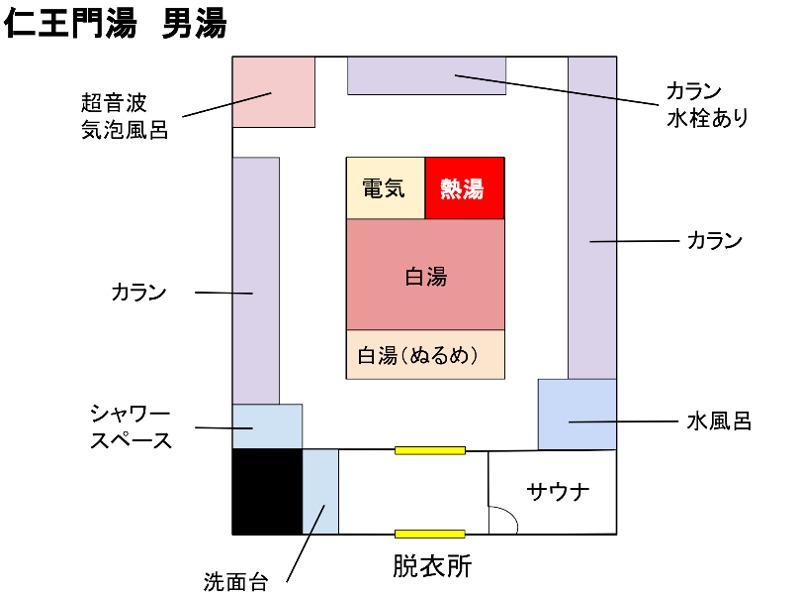 アヒリュ隊長さんの仁王門湯のサ活写真