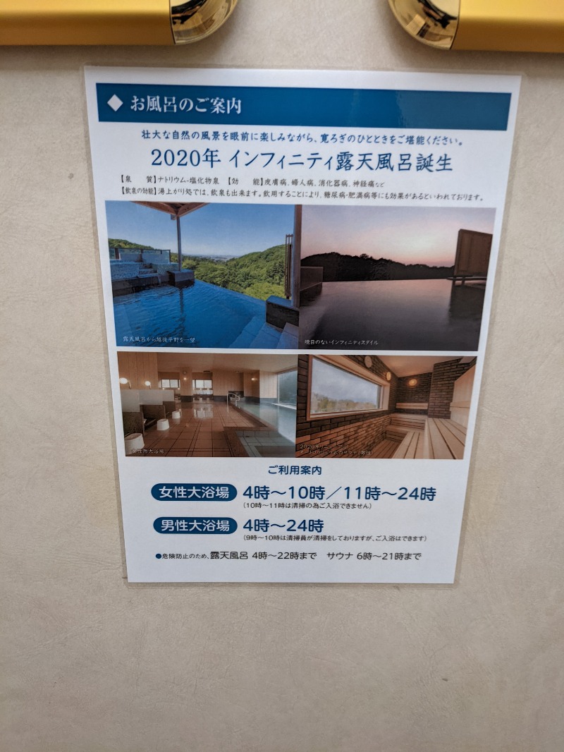ぎょんすさんの湯田上温泉  ホテル小柳 (oyanagi)のサ活写真