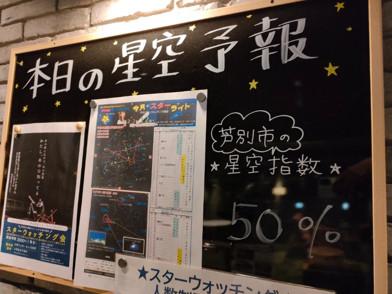 オフロ保安庁のKGN長官さんの芦別温泉 おふろcafé 星遊館 (芦別温泉スターライトホテル)のサ活写真