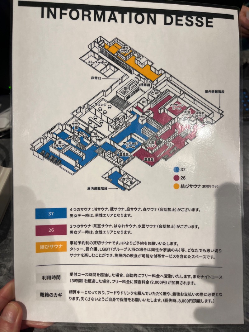 市原 淳さんの大阪サウナDESSEのサ活写真