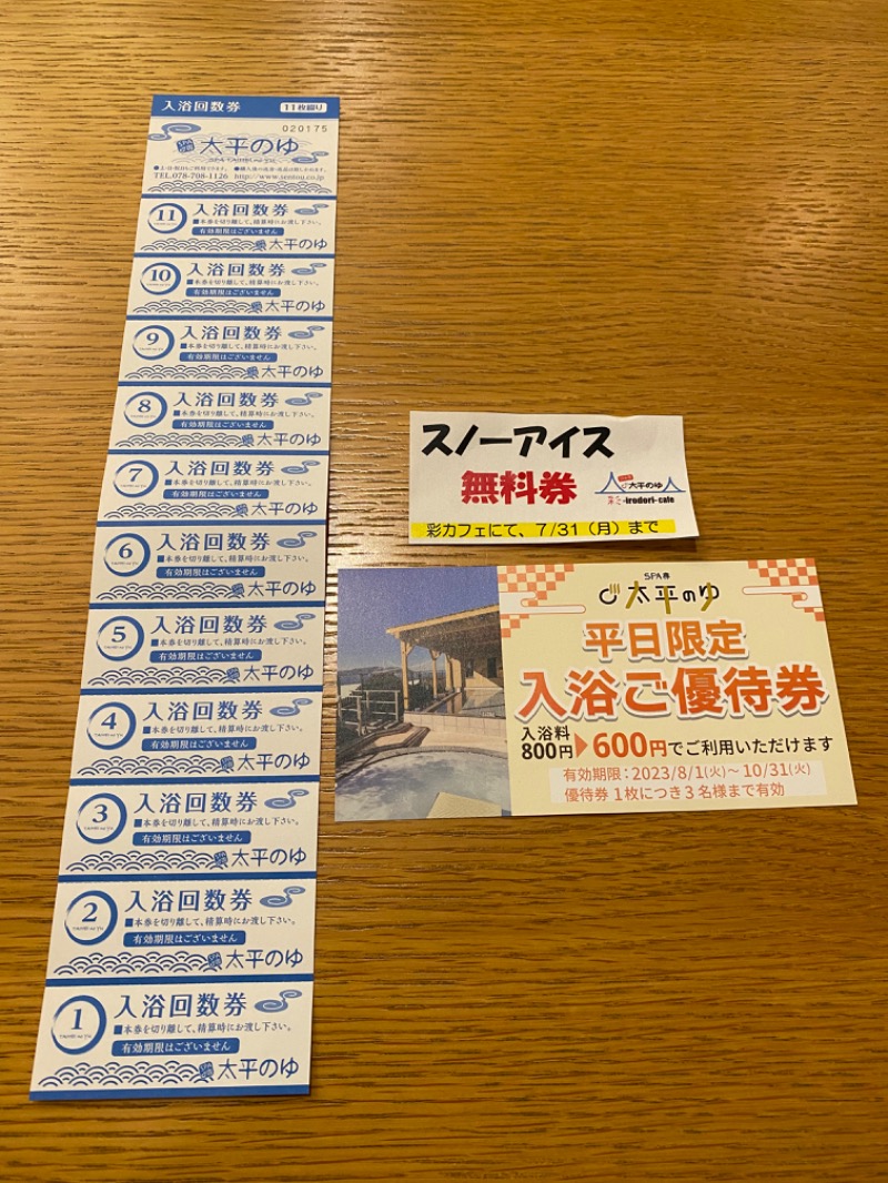 もじゃもじゃさんのSPA専 太平のゆのサ活写真