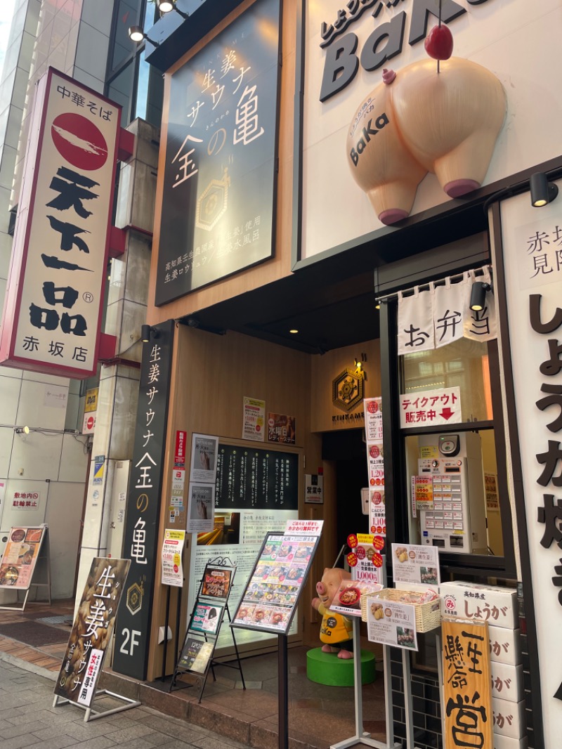 もりさんの生姜サウナ 金の亀のサ活写真