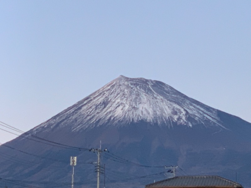 ぉゆきさんさんの富士山天然水SPA サウナ鷹の湯のサ活写真