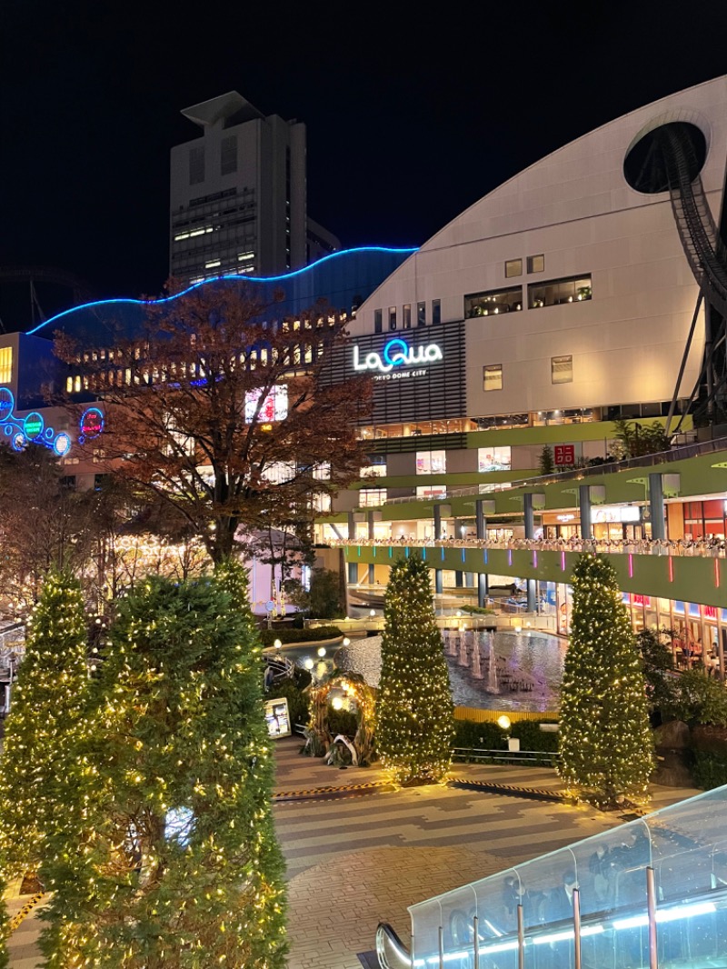 kenzeaux@愉快な日々さんの東京ドーム天然温泉 Spa LaQua(スパ ラクーア)のサ活写真