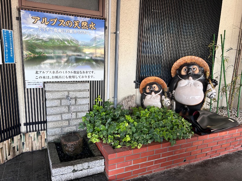 枝豆パンチョさんのスパ・アルプスのサ活写真