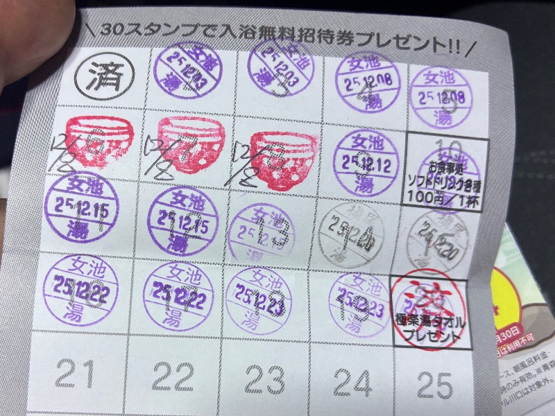 枝豆パンチョさんの極楽湯 女池店のサ活写真