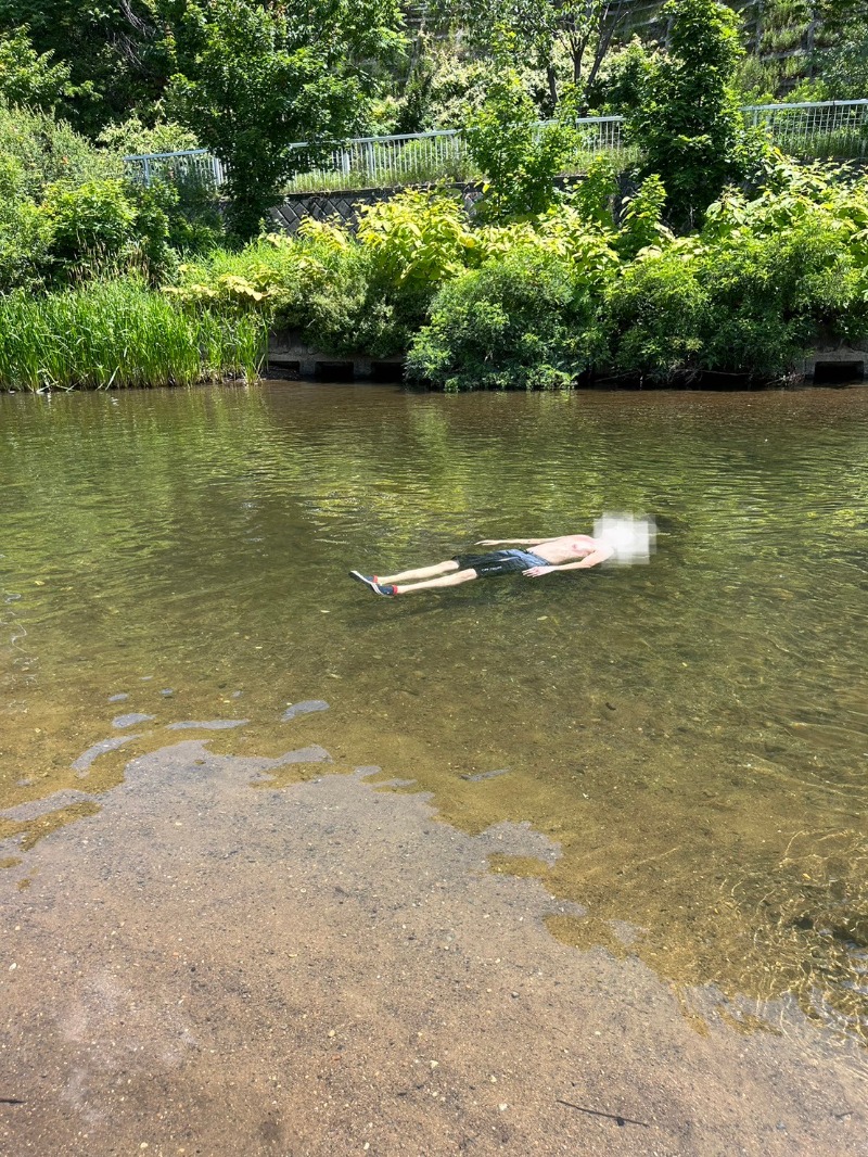 当然さんさんの発寒川緑地のサ活写真