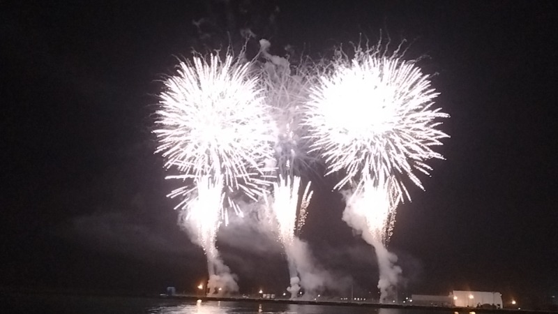 ☆☆ヒロテテ☆☆さんの海風サウナフェスat十勝港海上花火大会のサ活写真