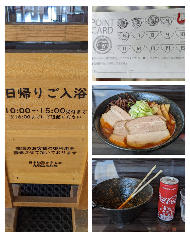 半額王子さんの奥札幌の秘湯 湖畔の宿支笏湖 丸駒温泉旅館のサ活写真