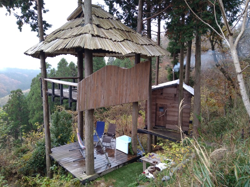 MATSUさんのツリーハウスサウナ『青トンカチ 』のサ活写真
