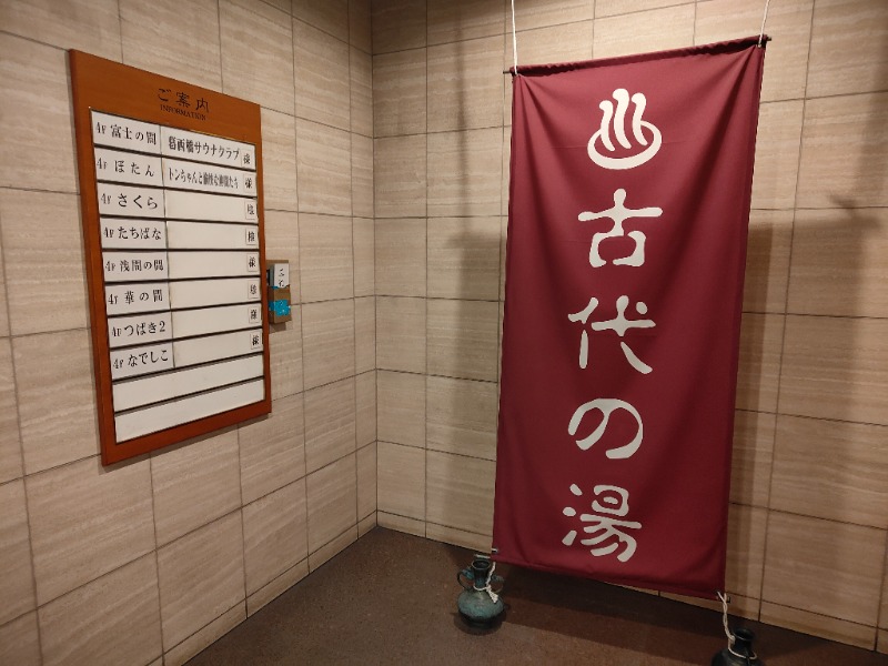 OCHAKAIさんの東京天然温泉 古代の湯のサ活写真