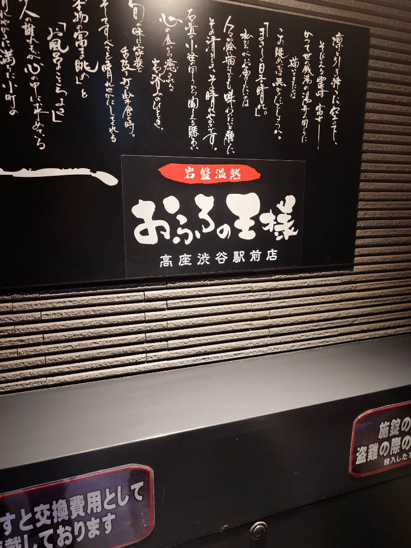 GodSpeedさんのおふろの王様 高座渋谷駅前店のサ活写真