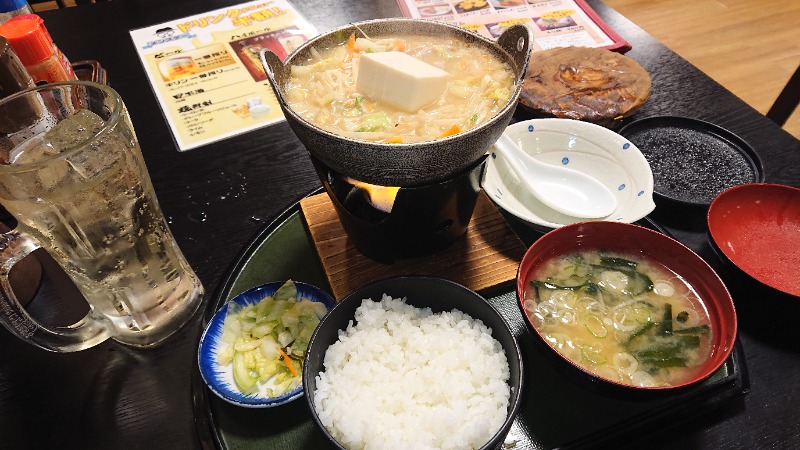 ▼・谷・▼パグ使い。さんのスパ・アルプスのサ活写真