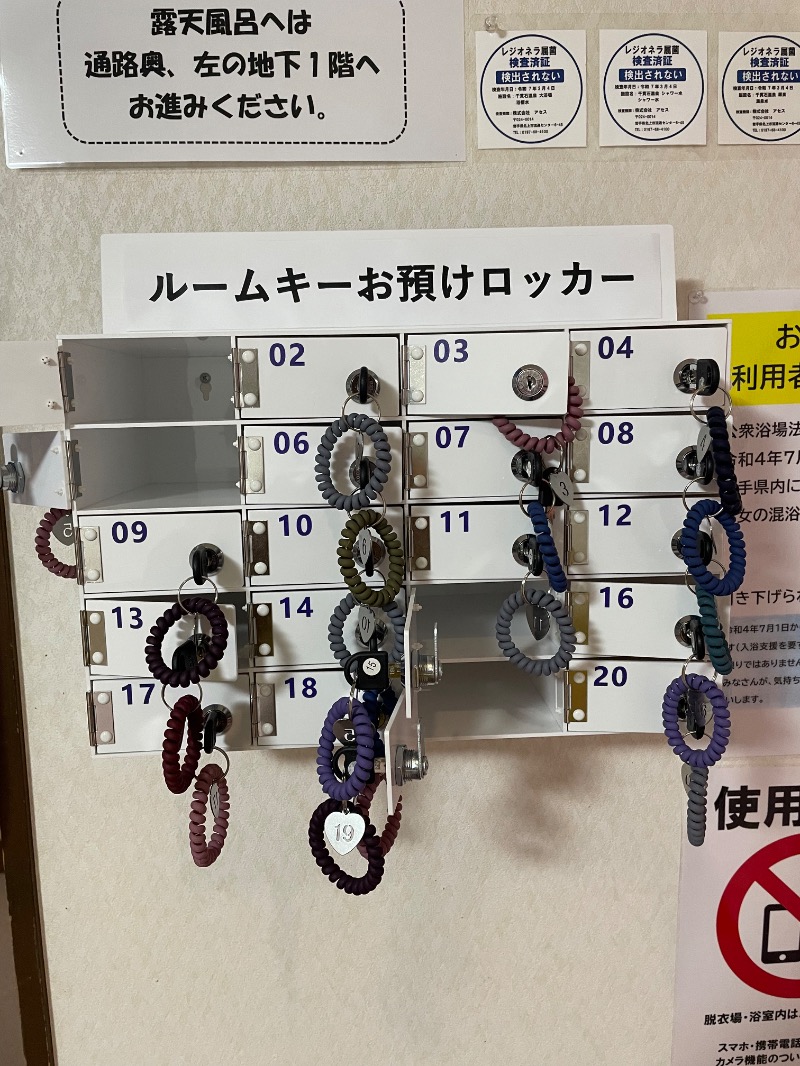♪♪ (๑´∀｀๑)るるんさんの千貫石温泉 湯元東館のサ活写真