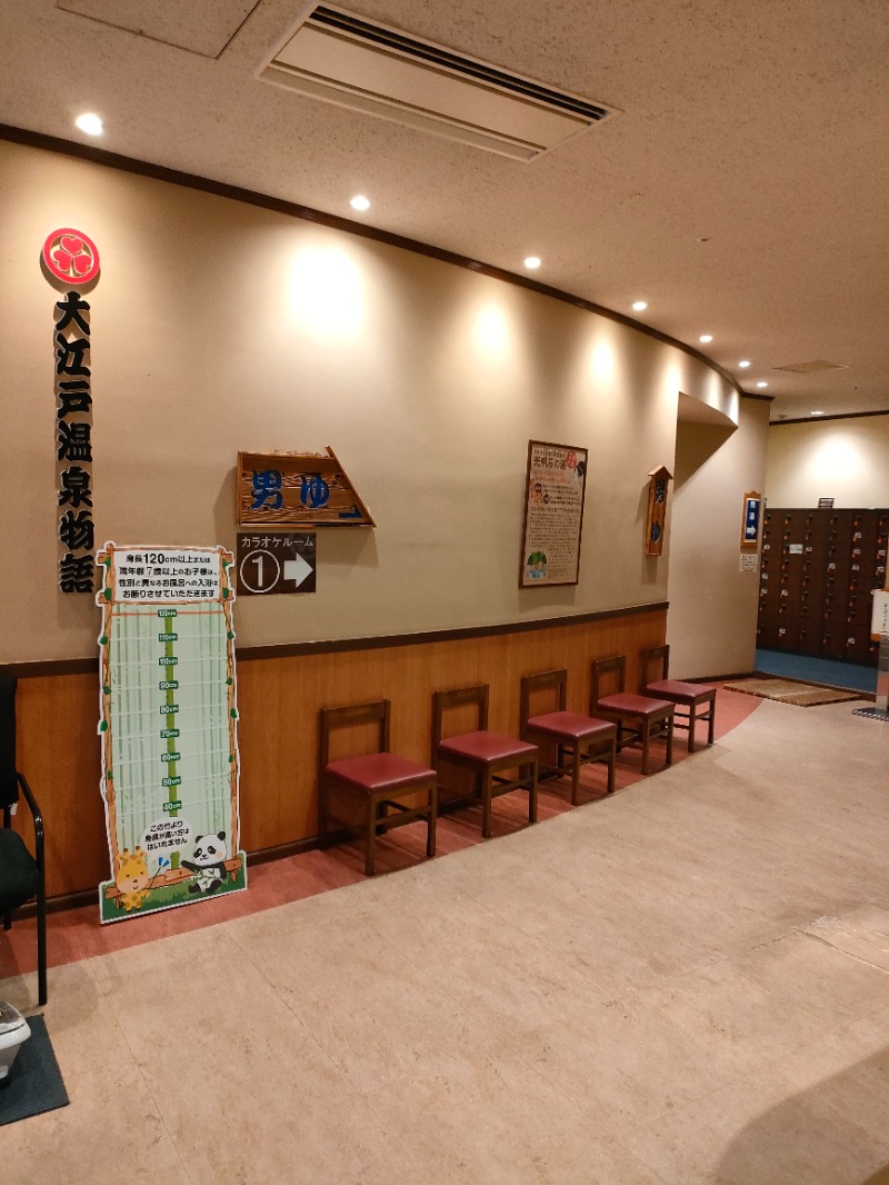 休止さんの大江戸温泉物語 君津の森のサ活写真