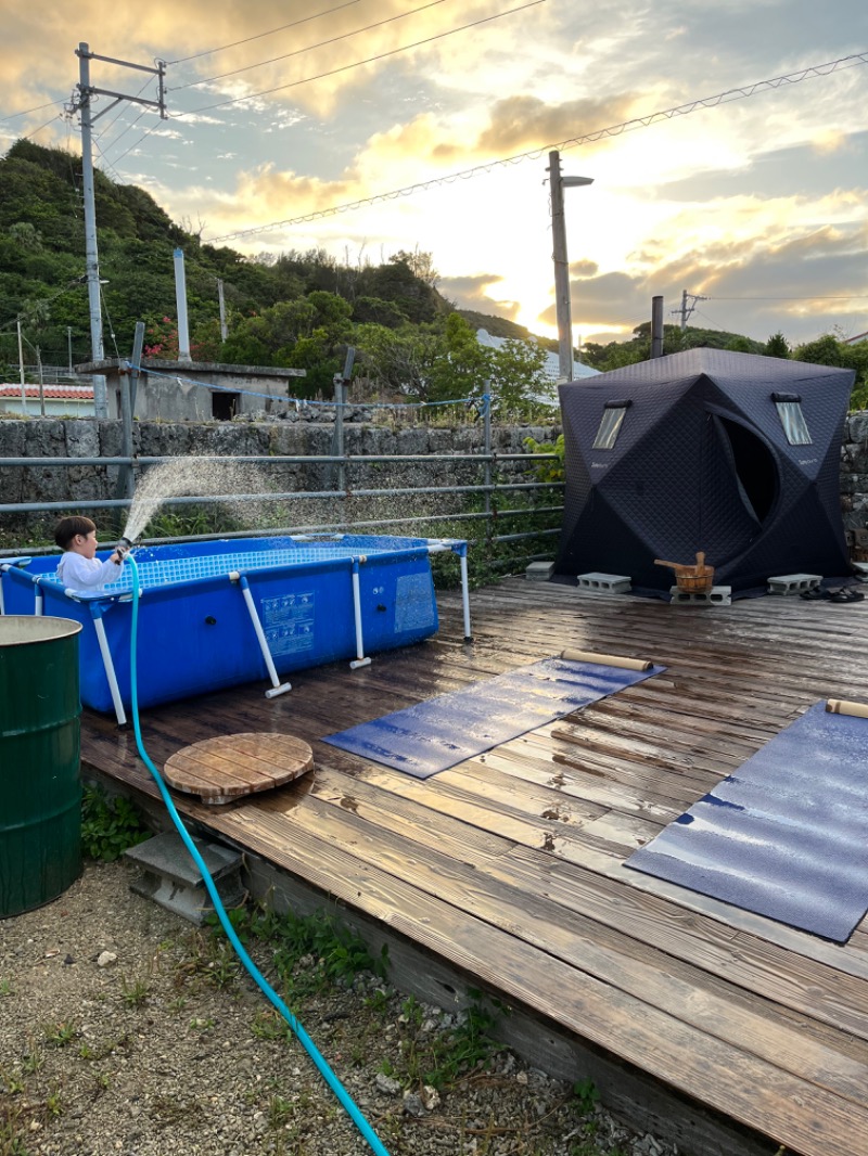 こばやしよーさんのtotono house 浜比嘉島のサ活写真